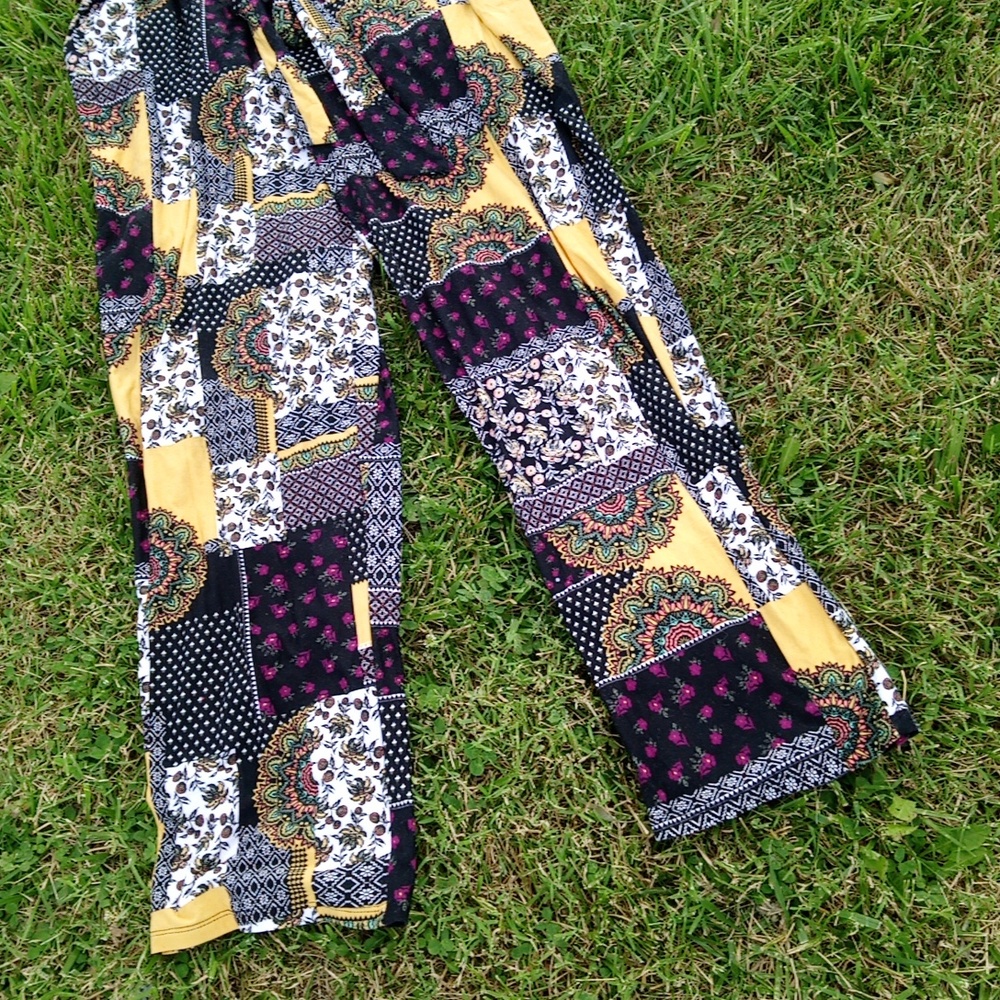 Colorful Paisley Patchwork Pattern Comfy One Piec… - image 3